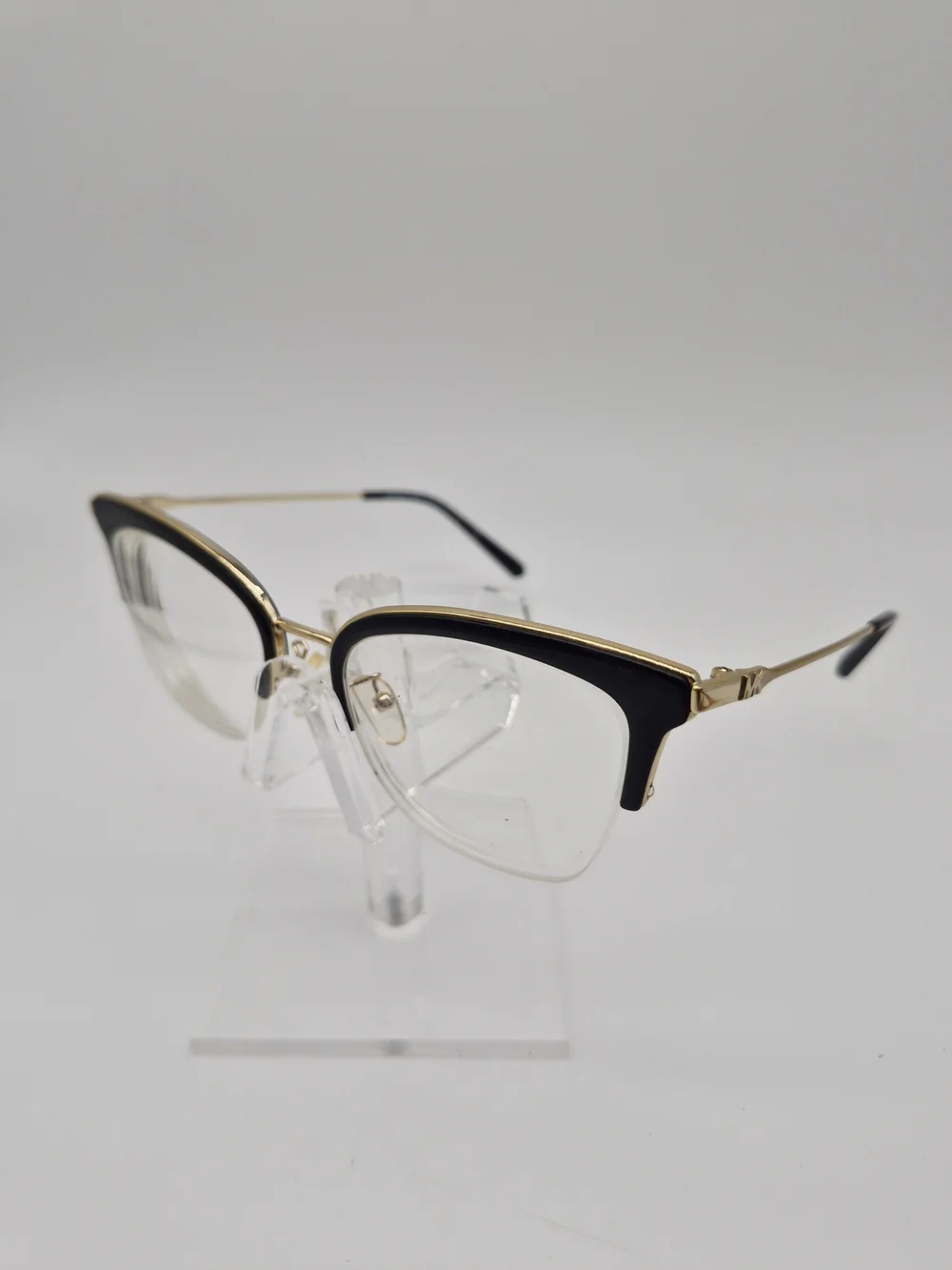 Michael Kors Black and Gold Cat Eye Glasses